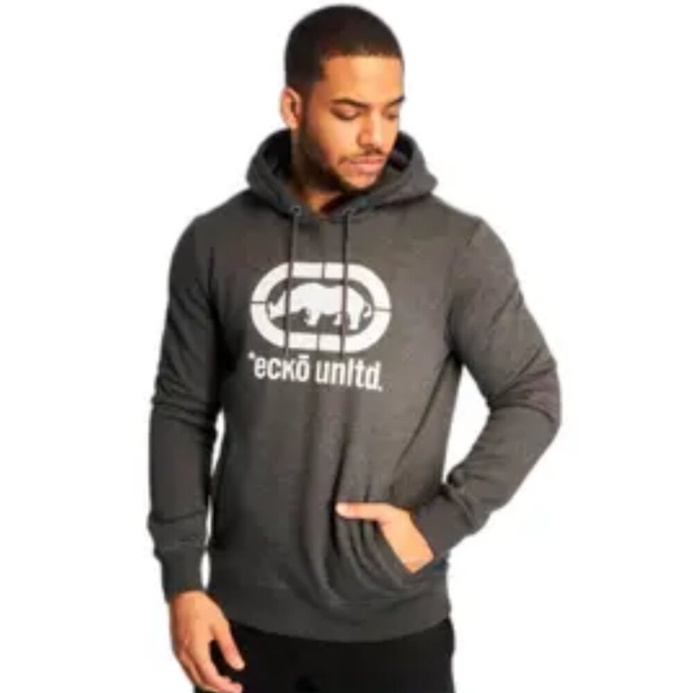 Ecko Unlimited men's gray thermal hoodie size small